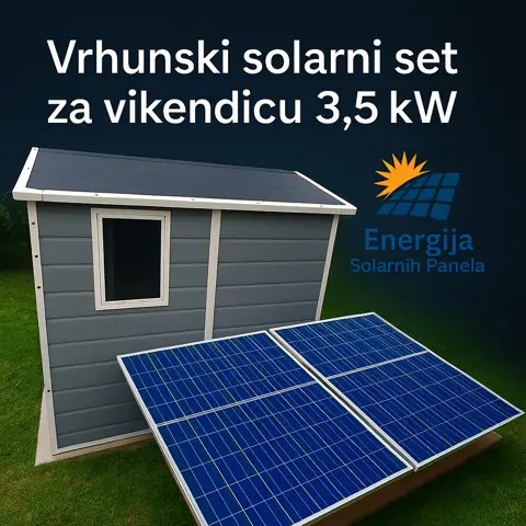 Solarna elektrana za vikendicu