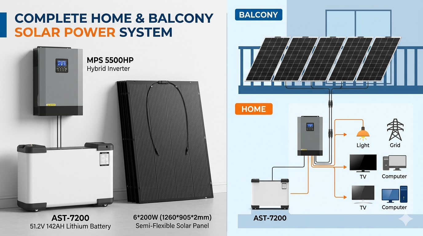 Bslkonski solarni set